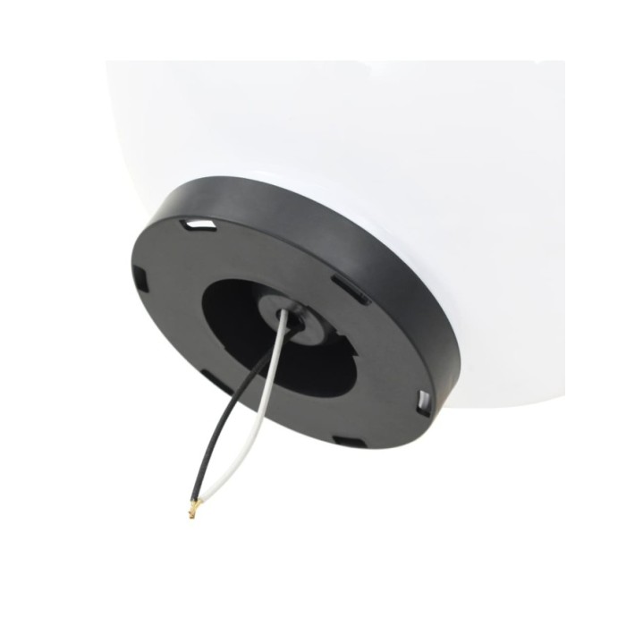 Jeu de lampe boule à LED 3 pcs PMMA sphérique 20/30/40 cm