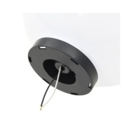 Jeu de lampe boule à LED 3 pcs PMMA sphérique 20/30/40 cm