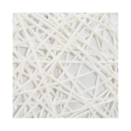 Lampe suspendue Blanc et doré Ø50 cm E27