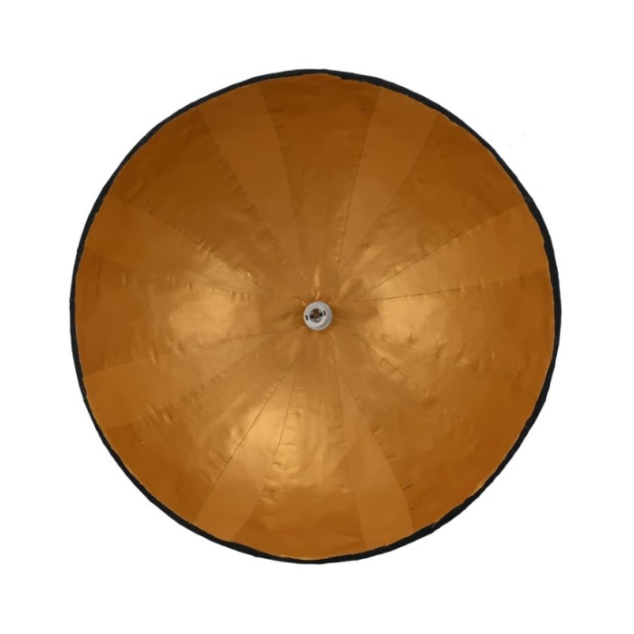Lampe suspendue Noir et doré Ø70 cm E27