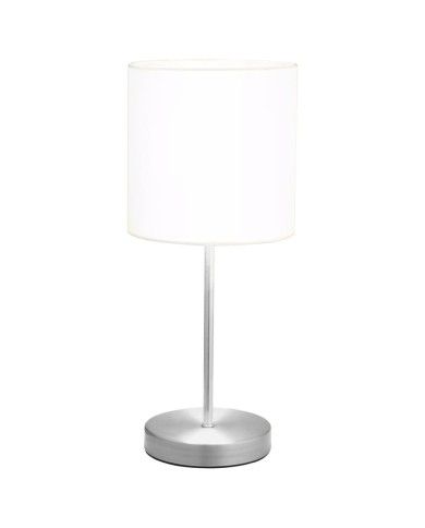 Lampes de table 2 pcs Bouton tactile Blanc E14