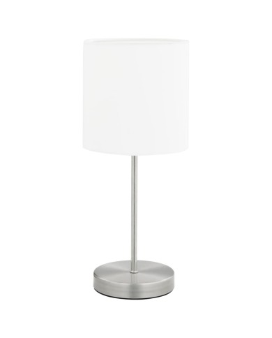 Lampes de table 2 pcs Bouton tactile Blanc E14