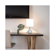 Lampes de table 2 pcs Bouton tactile Blanc E14