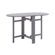 Table de jardin Gris 120x70x74 cm Bois d'acacia massif