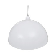 Plafonnier 2 pcs Hauteur réglable Semi-sphérique Blanc 