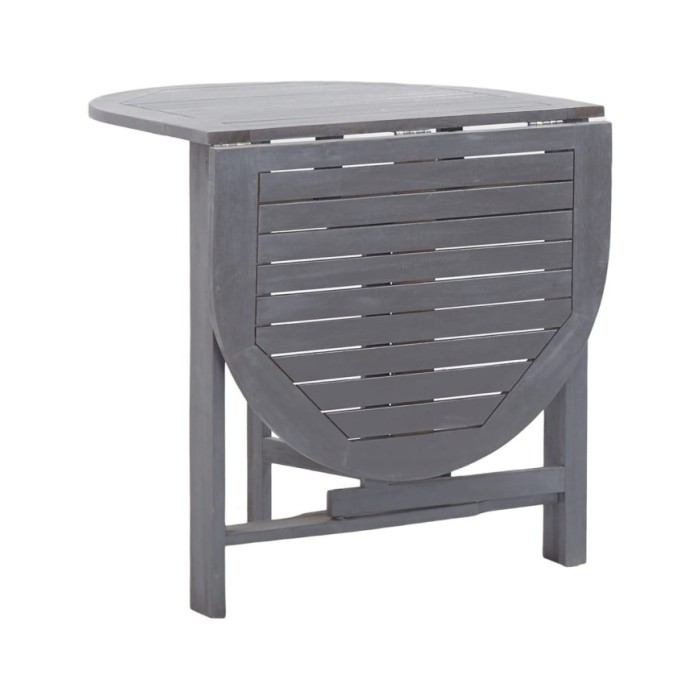 Table de jardin Gris 120x70x74 cm Bois d'acacia massif