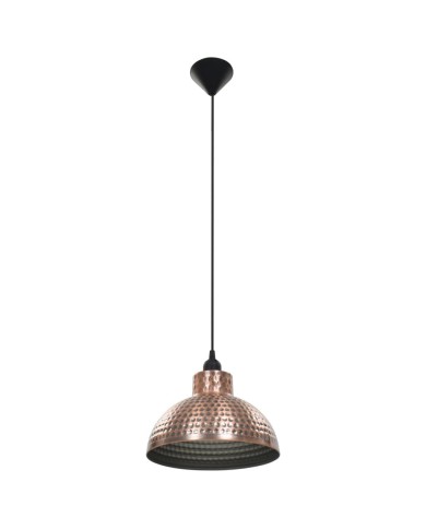 Plafonnier 2 pcs Semi-sphérique Couleur cuivre 