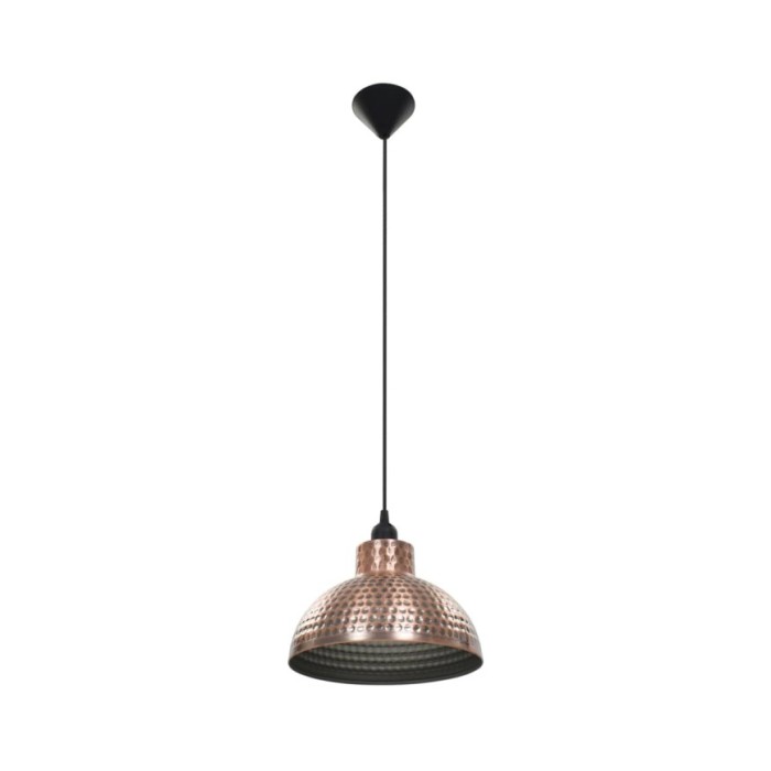 Plafonnier 2 pcs Semi-sphérique Couleur cuivre 