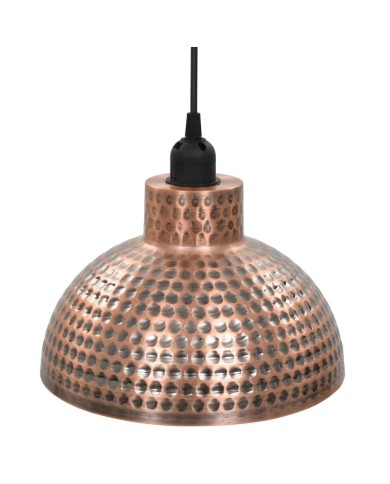 Plafonnier 2 pcs Semi-sphérique Couleur cuivre 