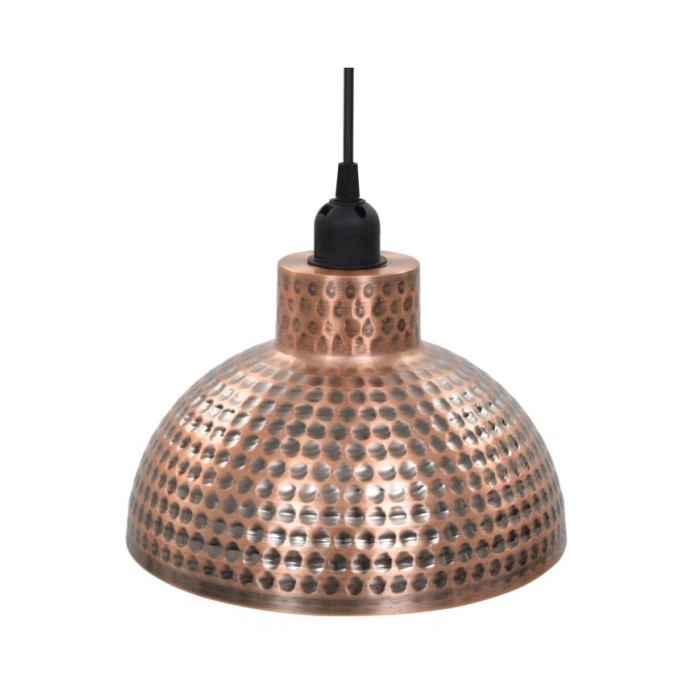 Plafonnier 2 pcs Semi-sphérique Couleur cuivre 