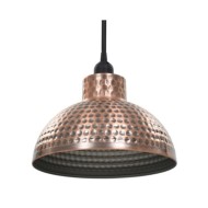 Plafonnier 2 pcs Semi-sphérique Couleur cuivre 