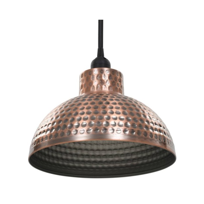 Plafonnier 2 pcs Semi-sphérique Couleur cuivre 