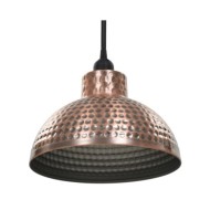 Plafonnier 2 pcs Semi-sphérique Couleur cuivre 