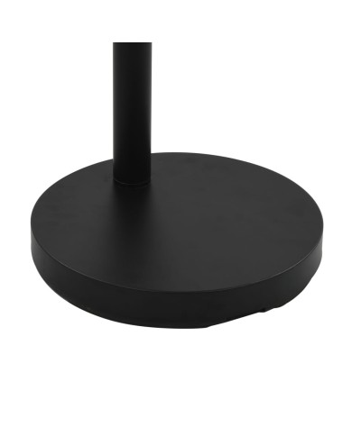 Lampadaire 200 cm 5 x E14 Noir et doré
