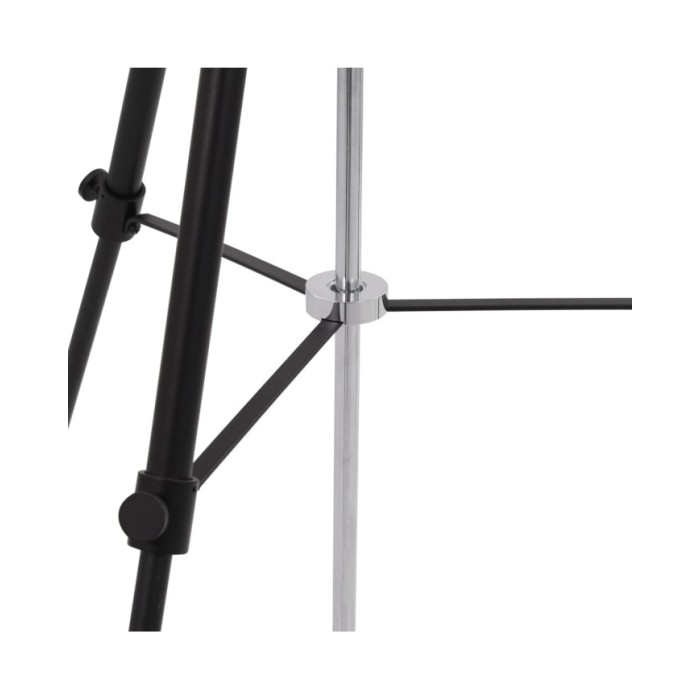 Lampadaire E27 Noir et doré 51 cm