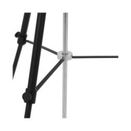 Lampadaire E27 Noir et doré 51 cm