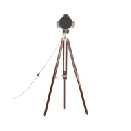 Lampadaire à trépied Bois de manguier massif 180 cm