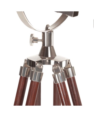 Lampadaire à trépied Bois de manguier massif 180 cm