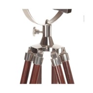 Lampadaire à trépied Bois de manguier massif 180 cm