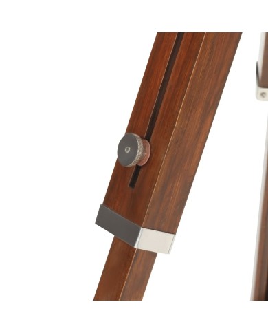 Lampadaire à trépied Bois de manguier massif 165 cm