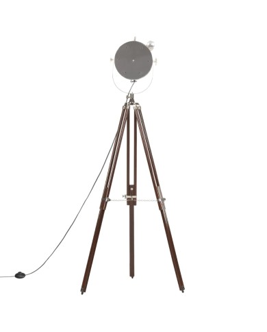 Lampadaire à trépied Bois de manguier massif 180 cm    