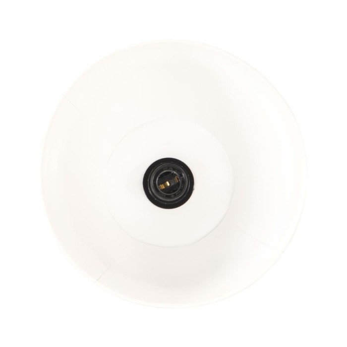 Lampadaire Blanc E27 Bois de manguier massif