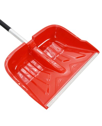 Pelle à neige Rouge 136 cm Aluminium