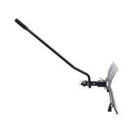 Pare-neige pour tondeuse à gazon 100 cm