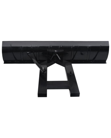 Chasse-neige pour chariot élévateur 200x48 cm Noir