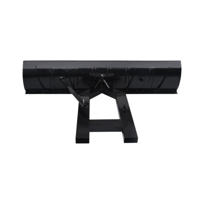 Chasse-neige pour chariot élévateur 200x48 cm Noir