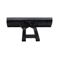 Chasse-neige pour chariot élévateur 200x48 cm Noir