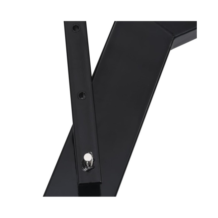 Chasse-neige pour chariot élévateur 200x48 cm Noir