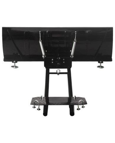 Chasse-neige pour VTT 115x38 cm Noir