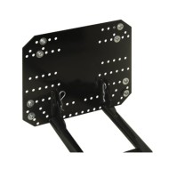 Chasse-neige pour VTT 115x38 cm Noir