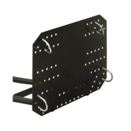 Chasse-neige pour VTT 115x38 cm Noir