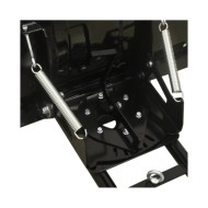 Chasse-neige pour VTT 115x38 cm Noir