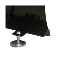 Chasse-neige pour VTT 115x38 cm Noir