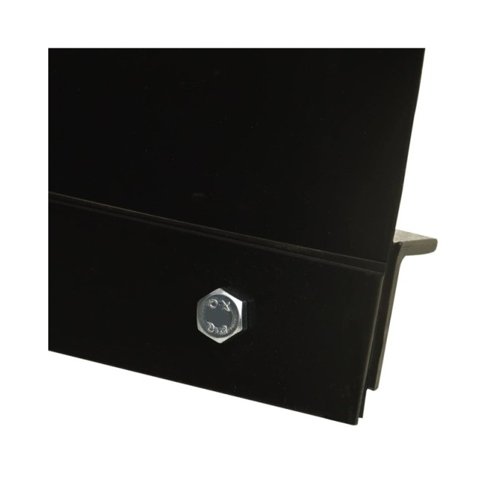 Chasse-neige pour VTT 115x38 cm Noir