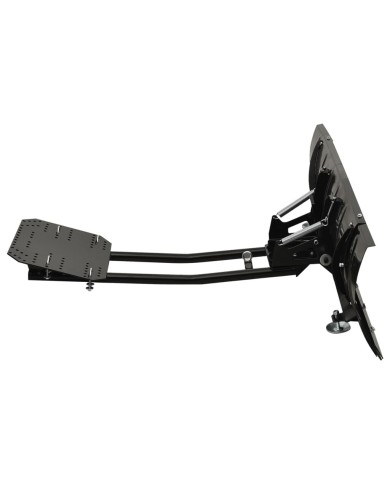 Chasse-neige pour VTT 150x38 cm Noir