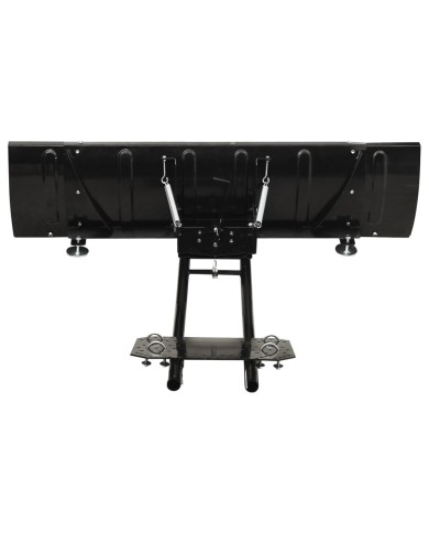 Chasse-neige pour VTT 150x38 cm Noir