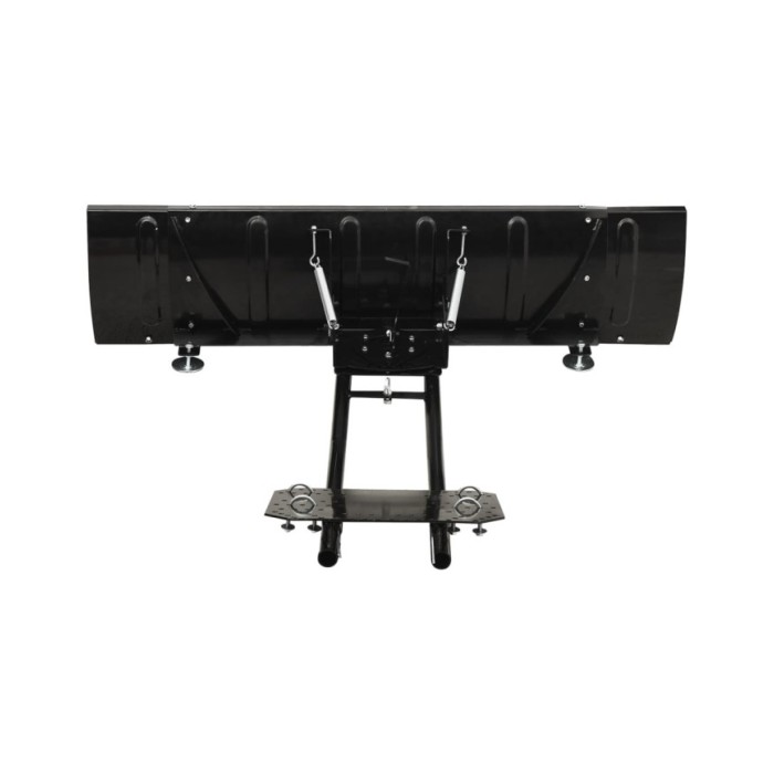 Chasse-neige pour VTT 150x38 cm Noir