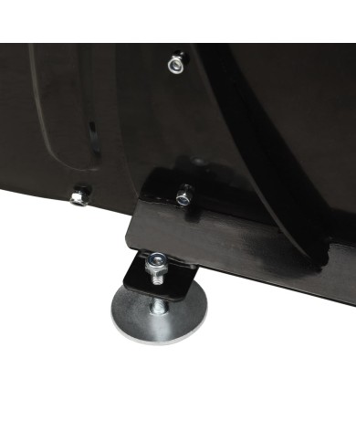 Chasse-neige pour VTT 150x38 cm Noir