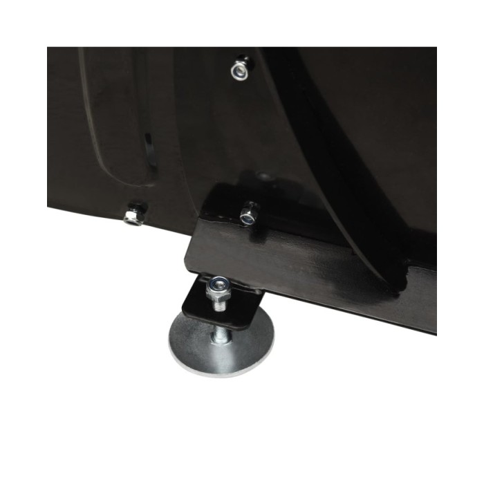 Chasse-neige pour VTT 150x38 cm Noir