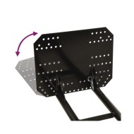 Chasse-neige pour VTT 150x38 cm Noir