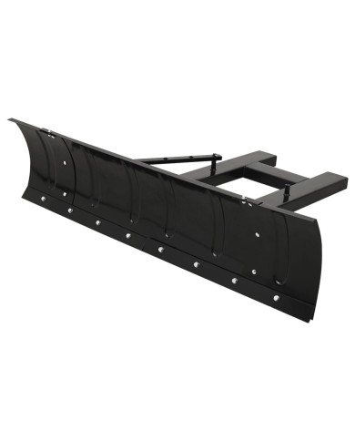Chasse-neige pour chariot élévateur 150x38 cm Noir