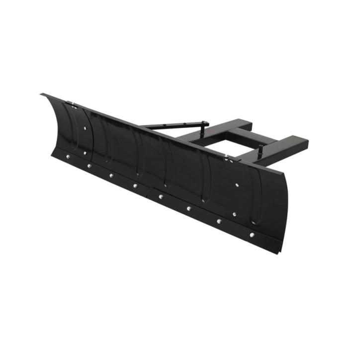 Chasse-neige pour chariot élévateur 150x38 cm Noir