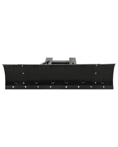 Chasse-neige pour chariot élévateur 150x38 cm Noir