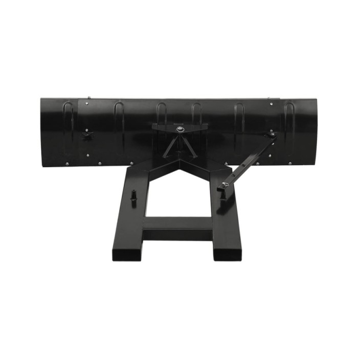 Chasse-neige pour chariot élévateur 150x38 cm Noir