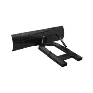 Chasse-neige pour chariot élévateur 150x38 cm Noir