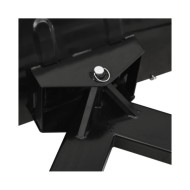 Chasse-neige pour chariot élévateur 150x38 cm Noir